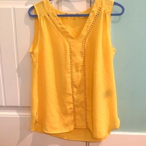 Yellow summer top